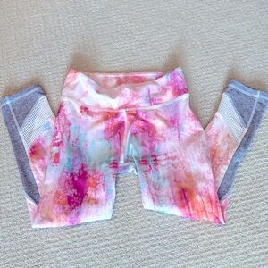 CHICHI ACTIVE Tie-Dye Capri Workout Yoga Pants XS